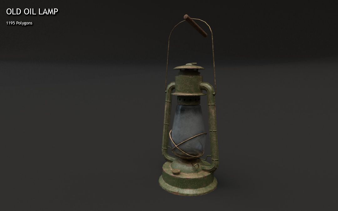 Old Oil Lamp