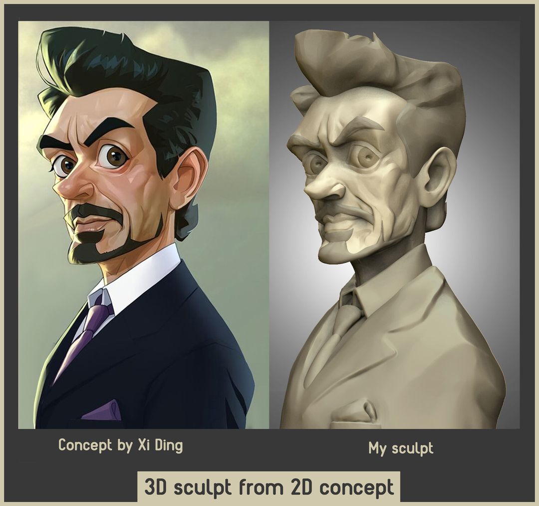 RDJ Stylized (Personal Project)