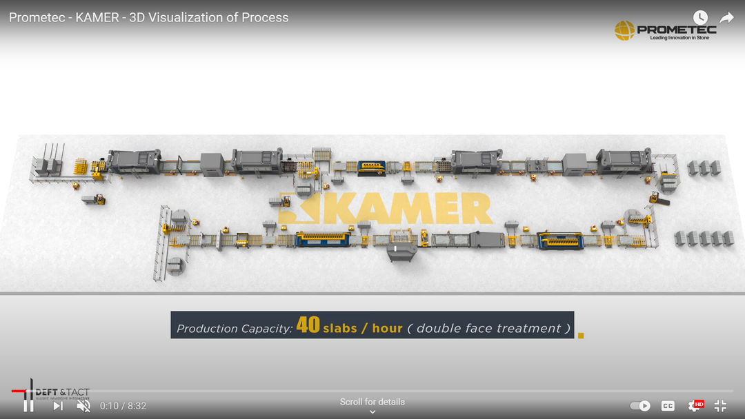 Marble Factory Process Visualization by Deft & Tact