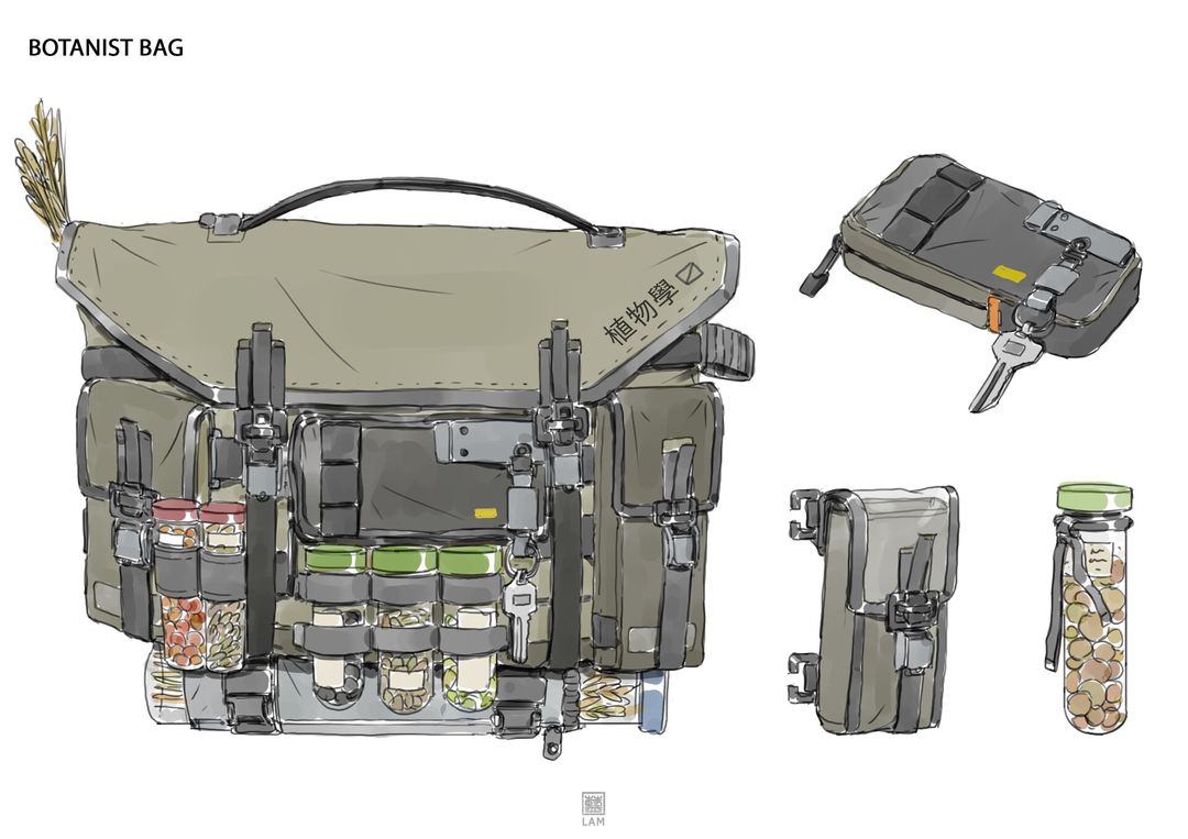 Botanist Bag Concept Design