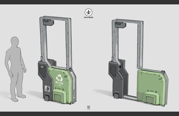 Trash Bin Concept Design | 2D Game Props