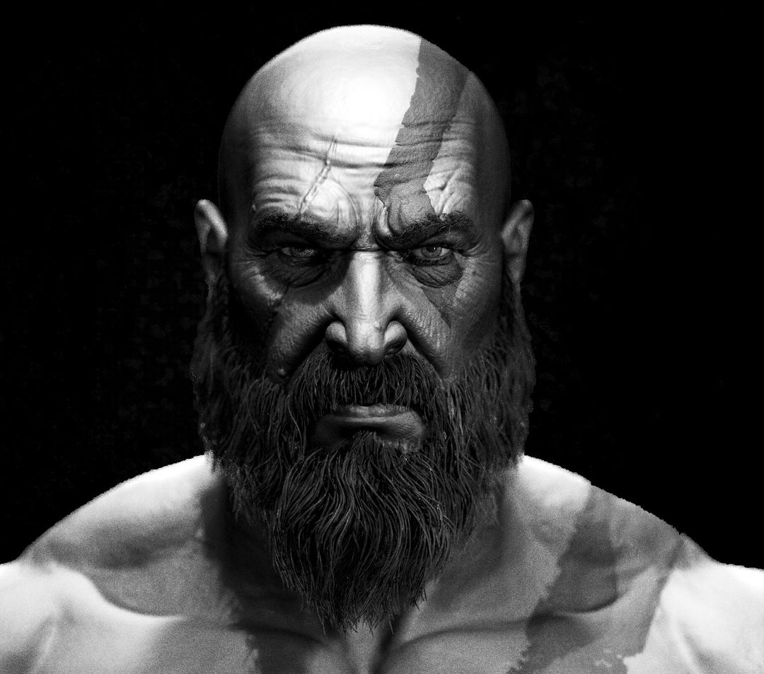 GOD OF WAR KRATOS "Fan Art"