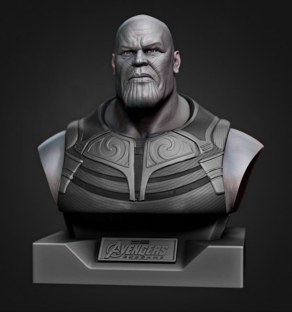 "THANOS" Avengers : Endgame Fan Artwork.. Merry Christmas and a Happy New Year Guys!