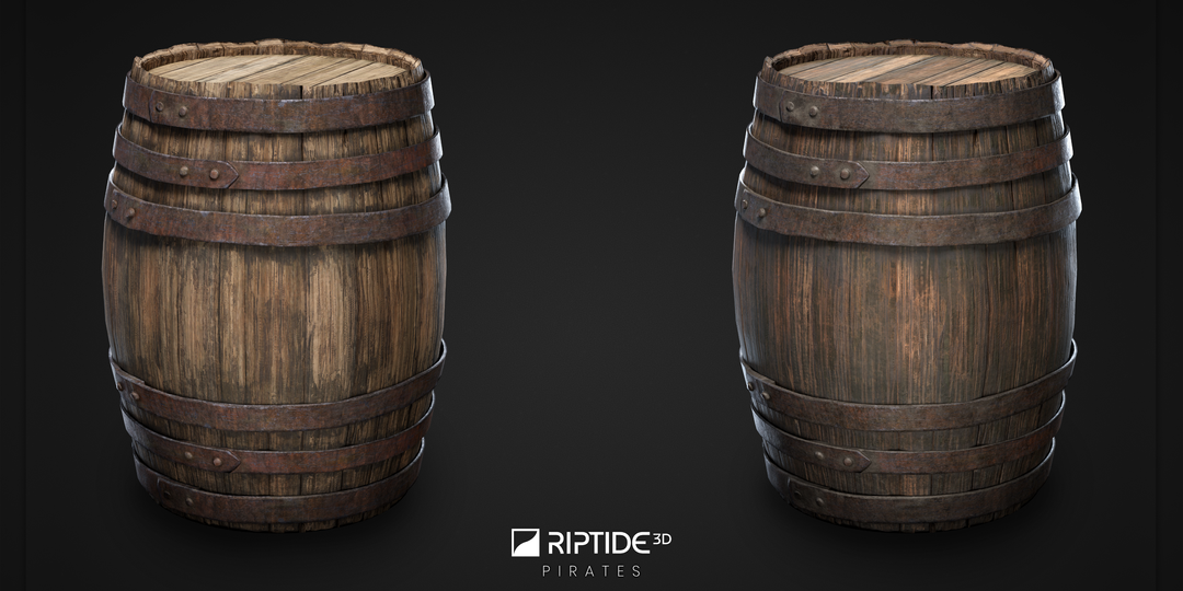 Old Wooden Barrels