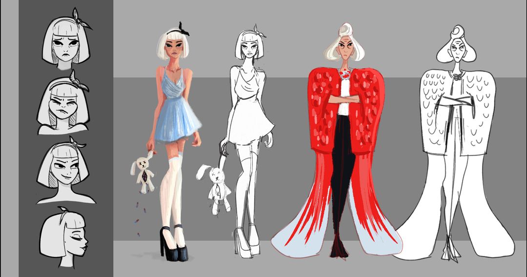 Alice in Wonderland Concept Art