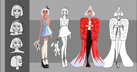 Alice in Wonderland Concept Art