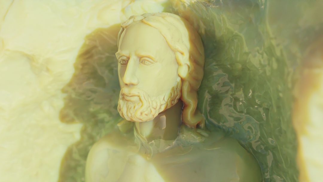 Jesus sculpture - Visualisation