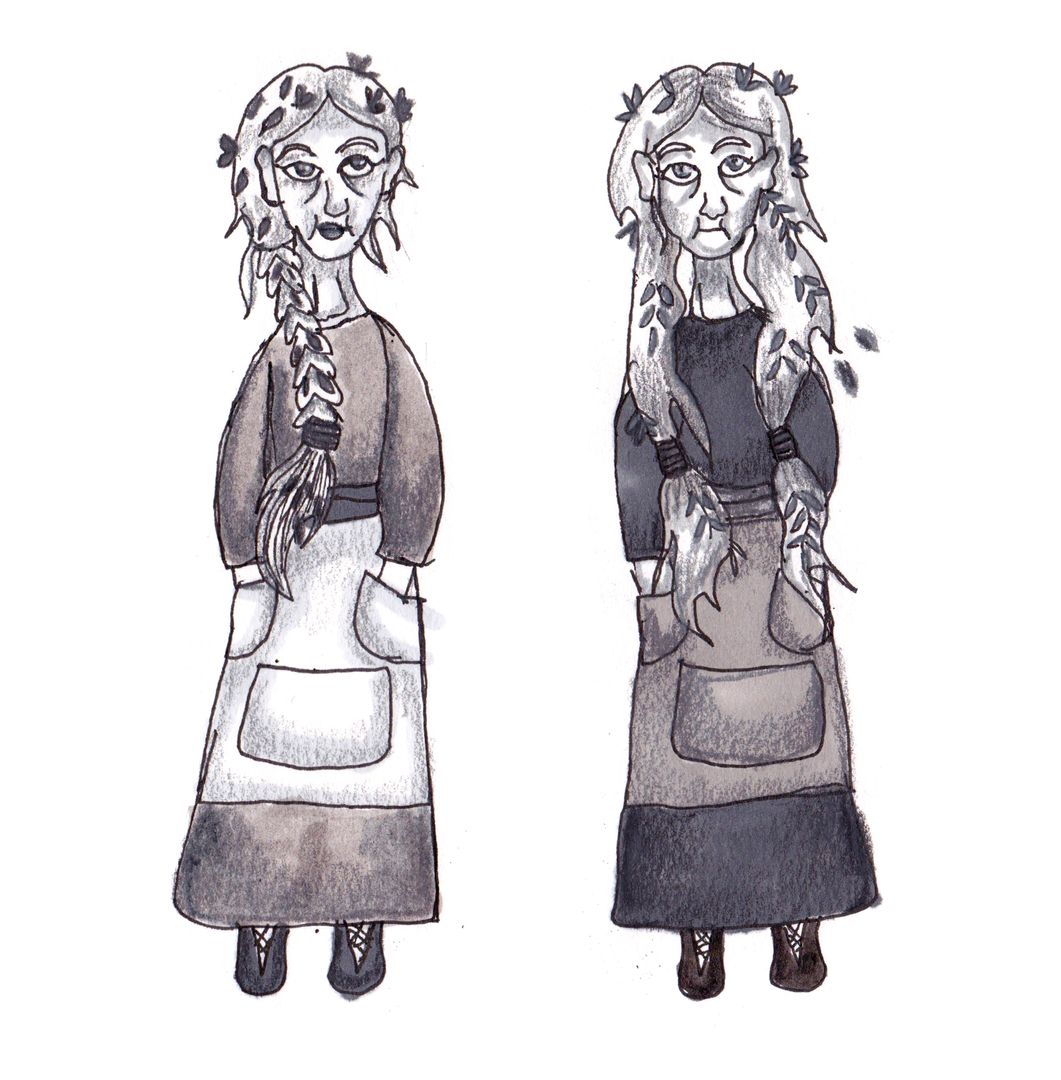 Old Woman/ Witch Character Design