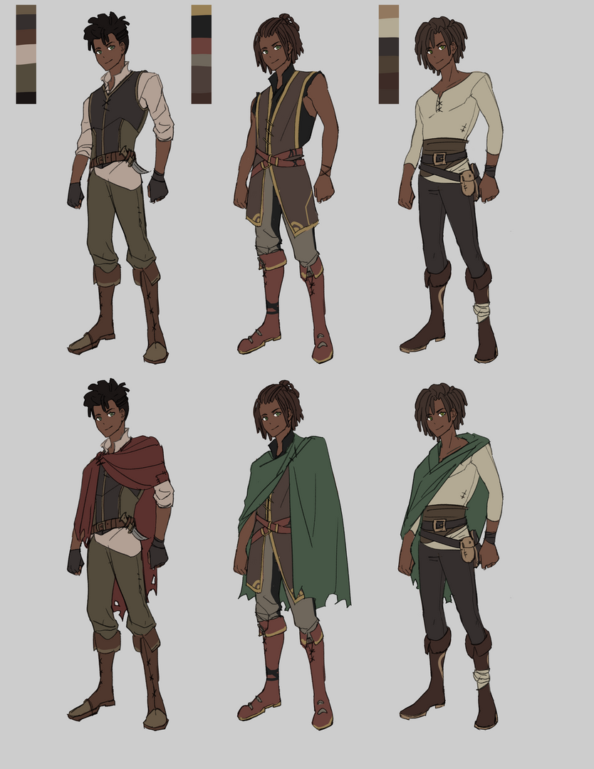 Character Design Sheets