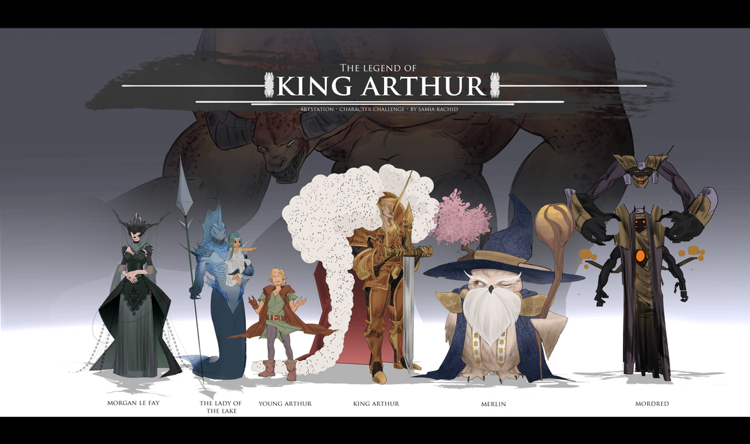 King Arthur Characters Redesign | CGHero King Arthur Characters Redesign | CGHero