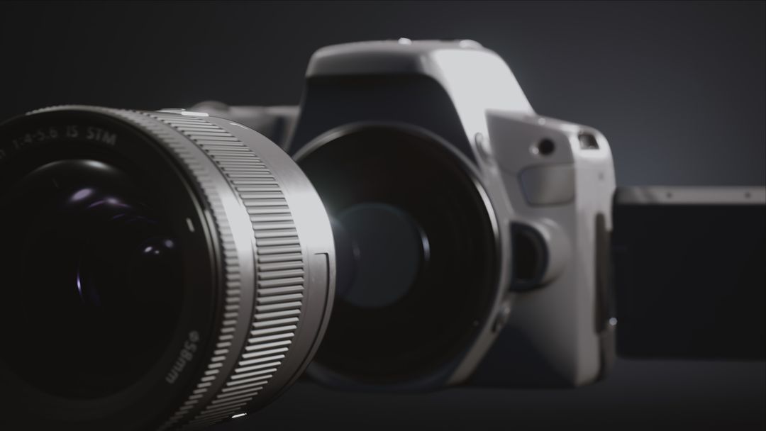 Canon Camera Render