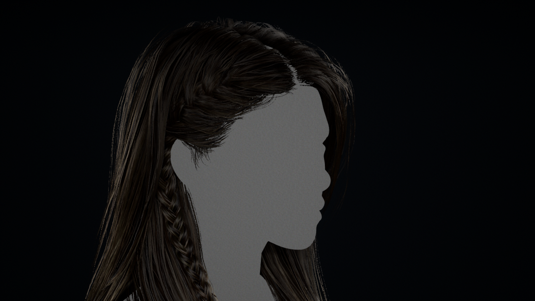 Real Time Female Hairstyle