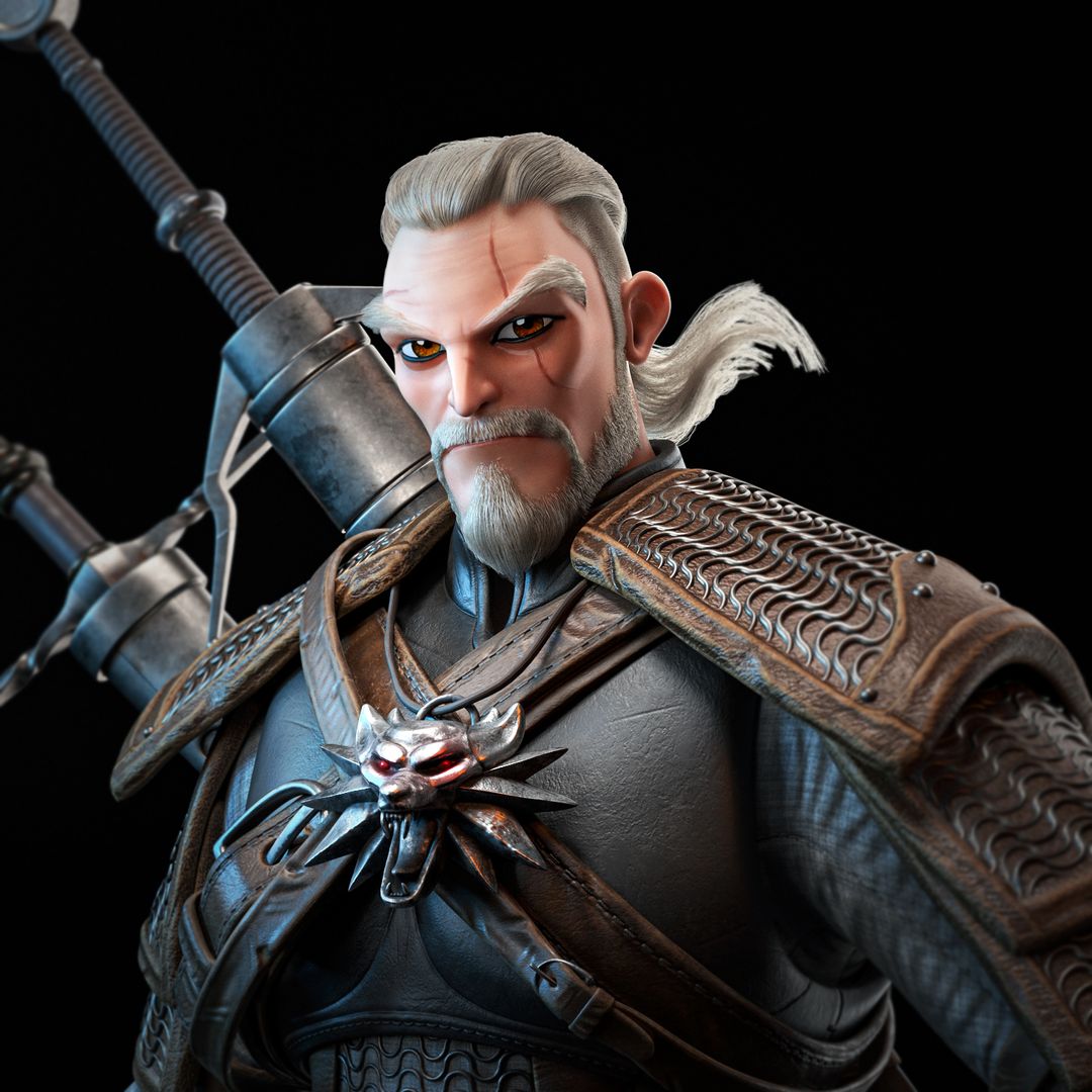 Geralt of Rivia - Fan art