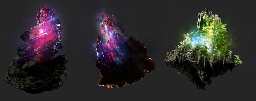 3D concept art for game