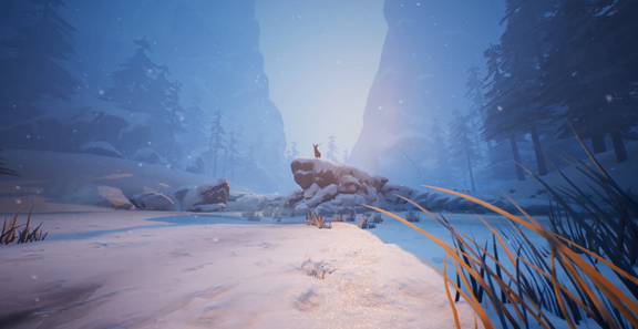 Winter dawn UE4