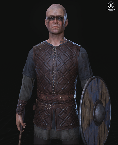 Viking realtime character in UE4