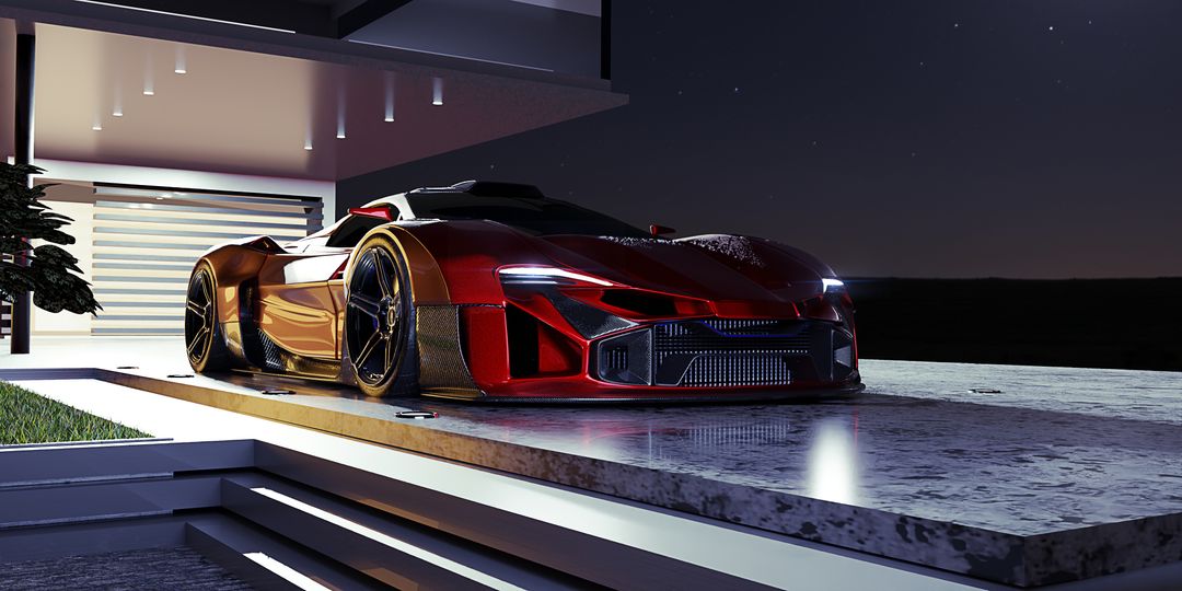 HPF Concept car design