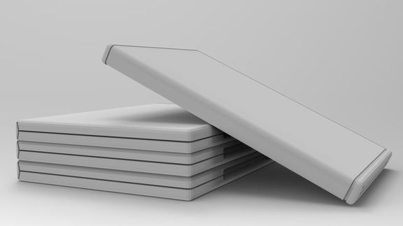 DVD Case Low-poly 3D model