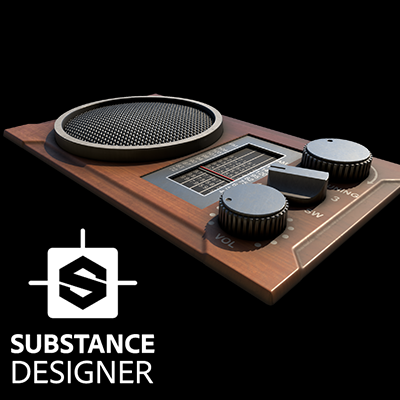 Procedural Classical Radio Material