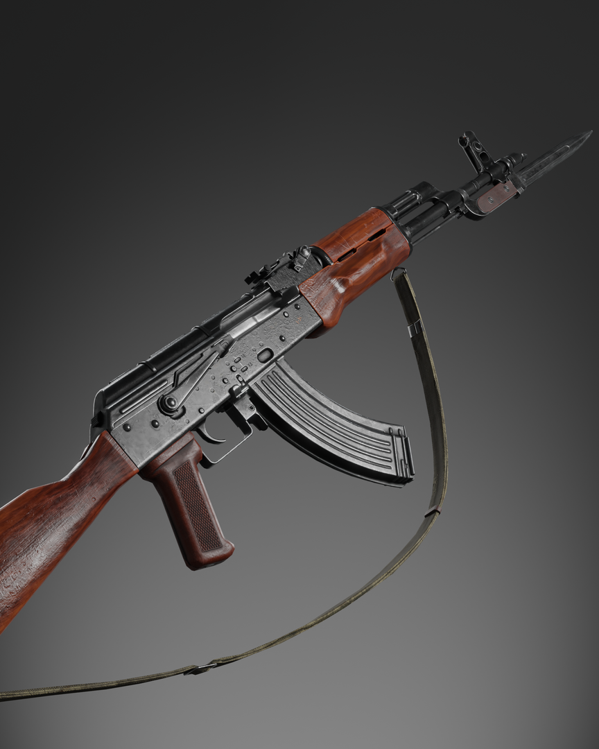 AK-47 | 3D Weapons Modelling