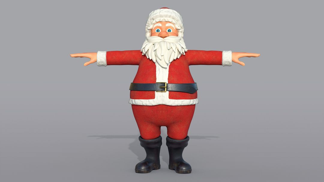 Santa Claus Stylized