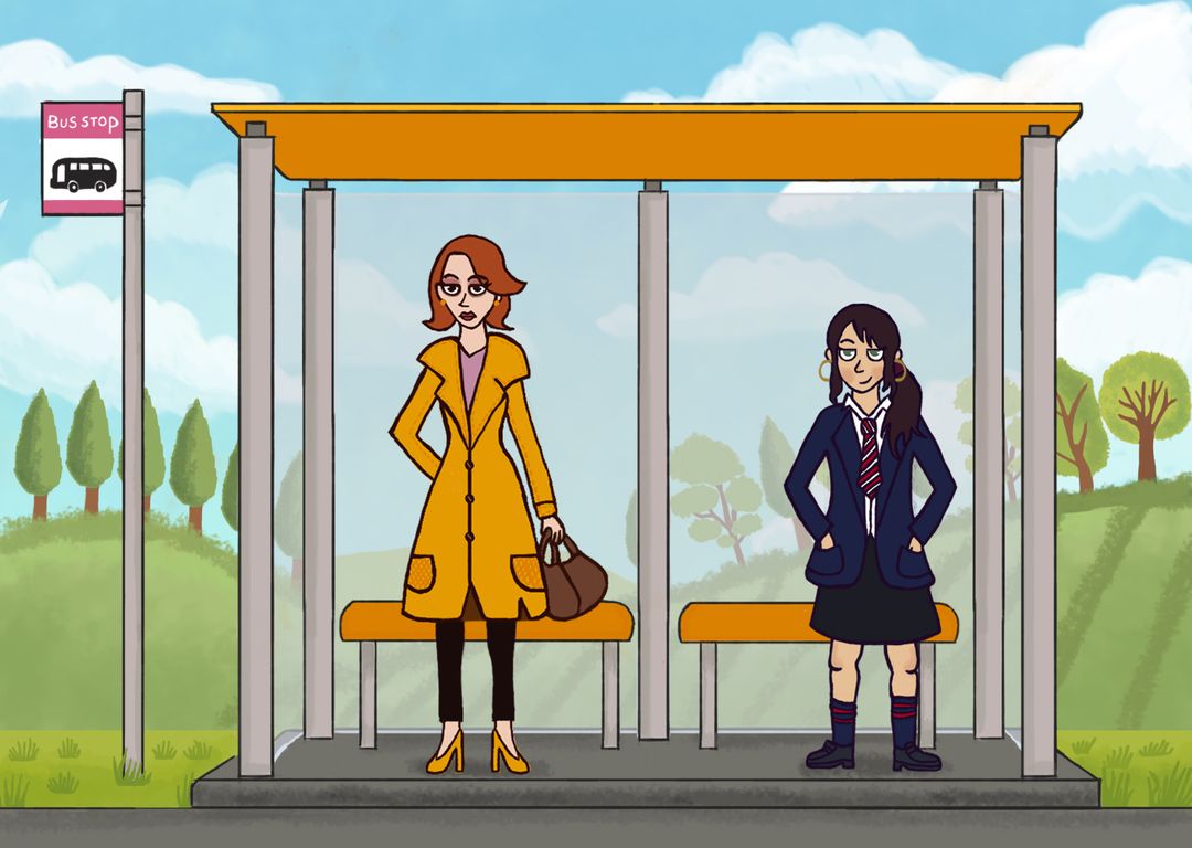 Business woman and School girl redesigns