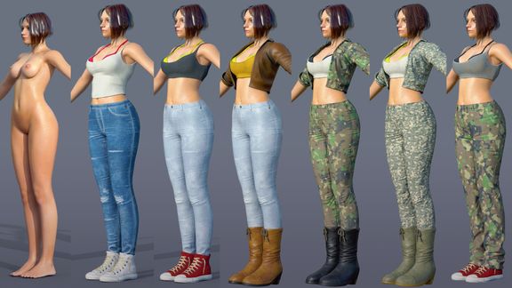 High Quality Female Full Body