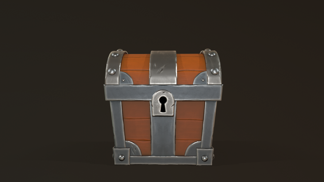 Treasure Chest Cartoon PBR | CGHero Treasure Chest Cartoon PBR | CGHero