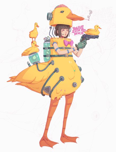 Undercover | 2D Character Concept Art