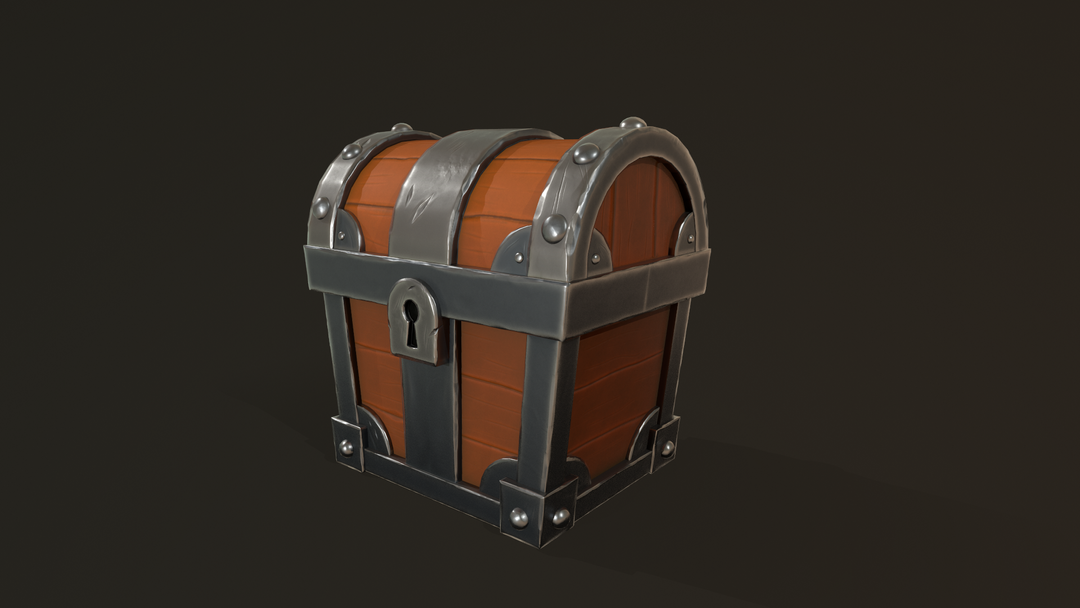 Treasure Chest Cartoon PBR | CGHero Treasure Chest Cartoon PBR | CGHero