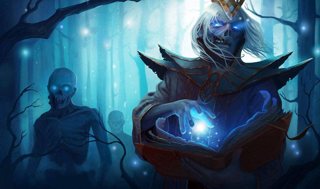 Necromancer | 2D Environment Concept Art