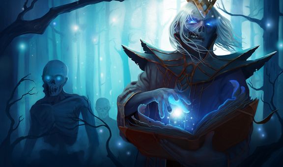 Necromancer | 2D Environment Concept Art