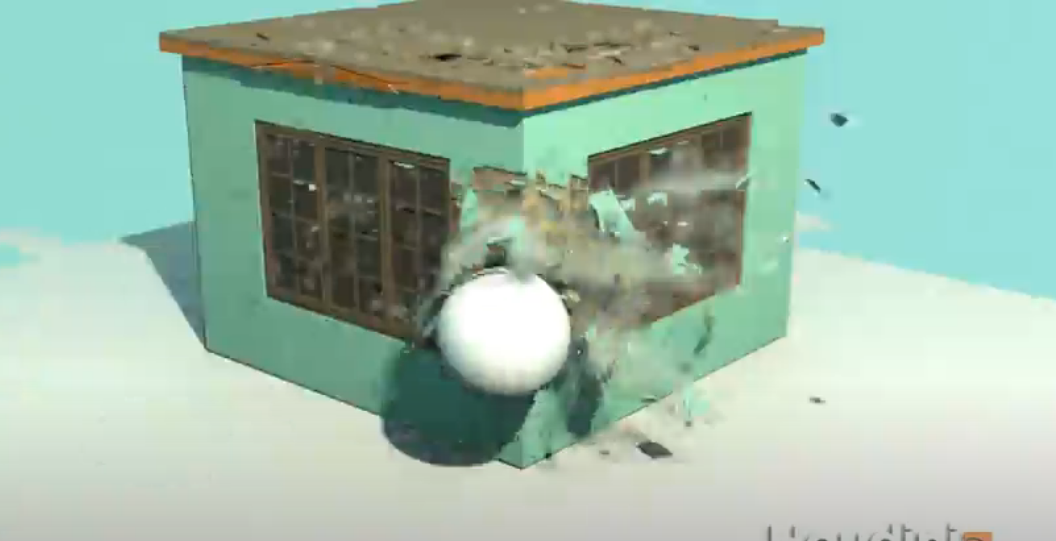 Houdini destruction test