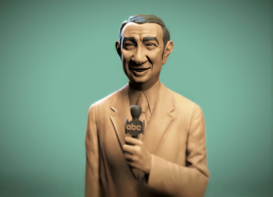 Howard Cosell Likeness sculpt
