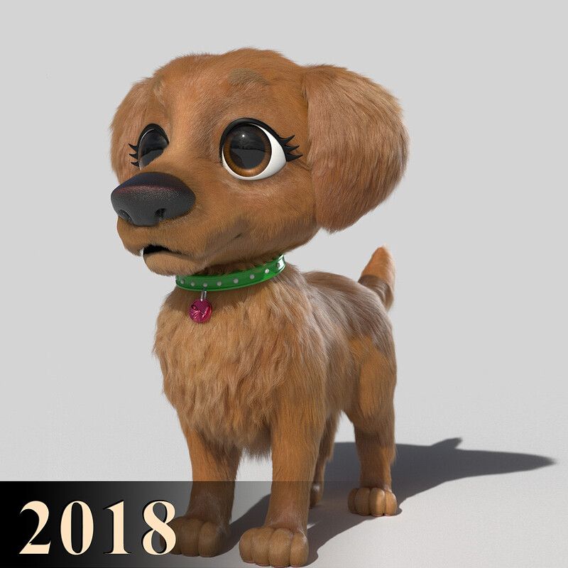 Grooming/Lookdev for Labrador (2018 - Shoguns Studios)