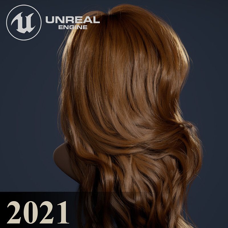 Grooming/Lookdev (realtime hair) - alembic for groom plugin - UE4 (2021)
