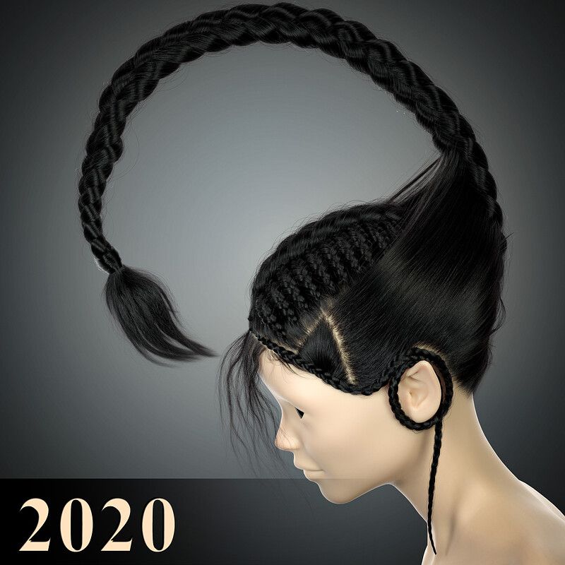 Grooming/Lookdev for Jessy (20 aug 2020) - Ornatrix/Vray 5 GPU