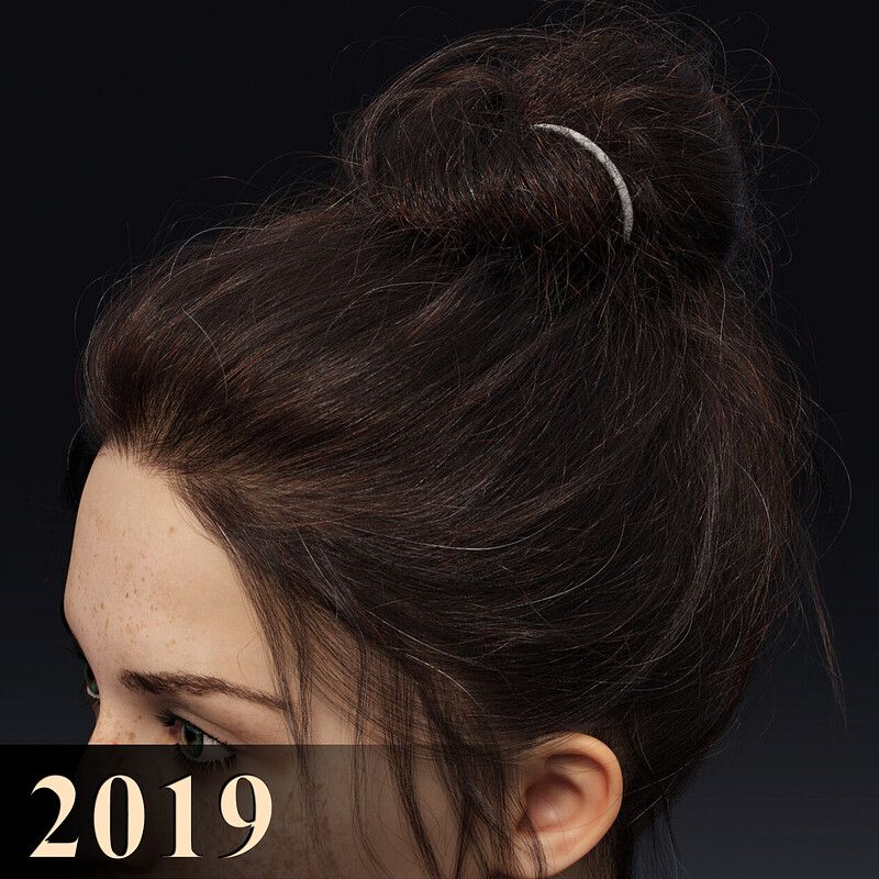 Grooming/Lookdev for Emma (Feb 2019) - Ground Studios GmbH(Carl Zeiss Vision GmbH) - Ornatrix
