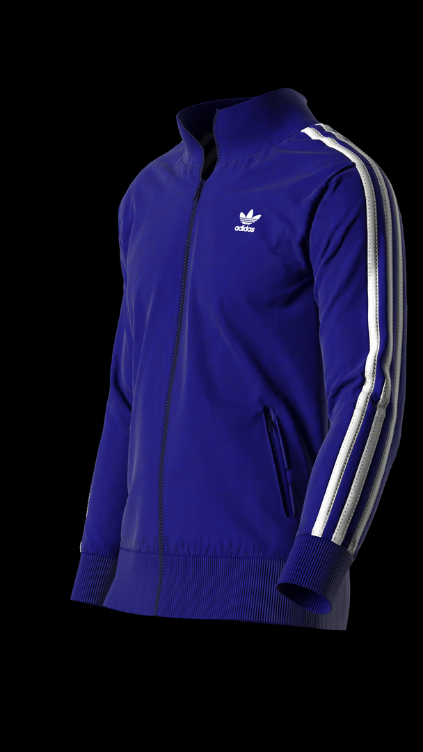 Adidas Classic Sport Coat | 3D Retail Clothing CGIs