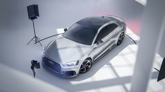 Audi RS5 Studio Render - UE 4