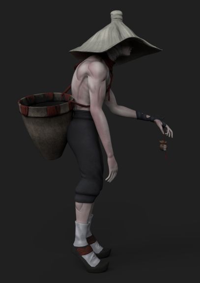 Concept inspired character