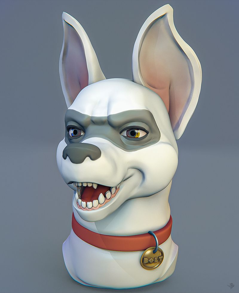 Bolt - Concept Sculpt