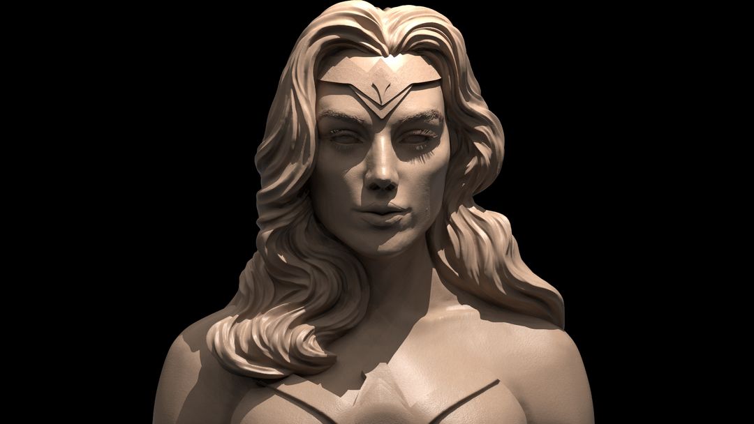 Wonder Woman Statue - 3D Print