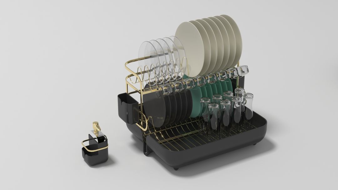 Dish drainer by Amin S.