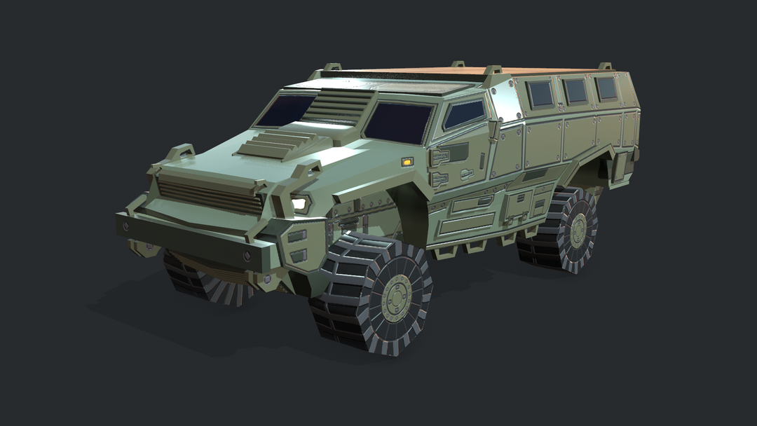 MRAP Armored Vehicle