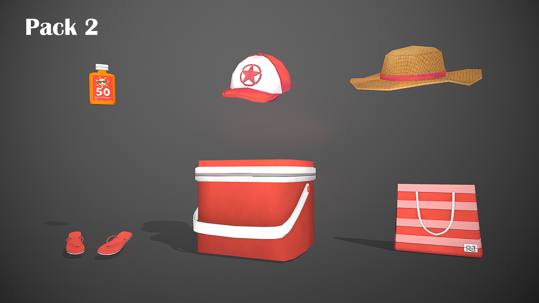 Beach asset pack