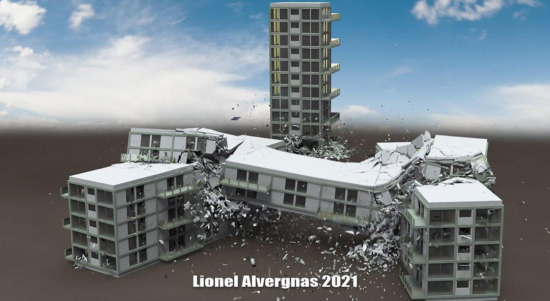 Collapsing Buildings with explosions