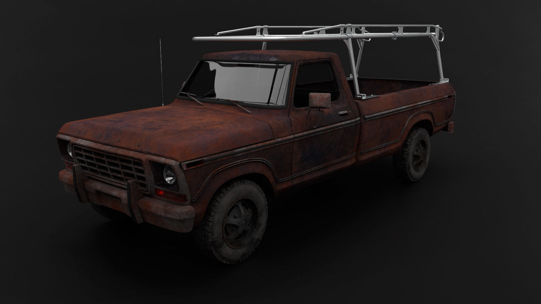 Ladder Racks and Work Vehicle Organizers Product Visualization