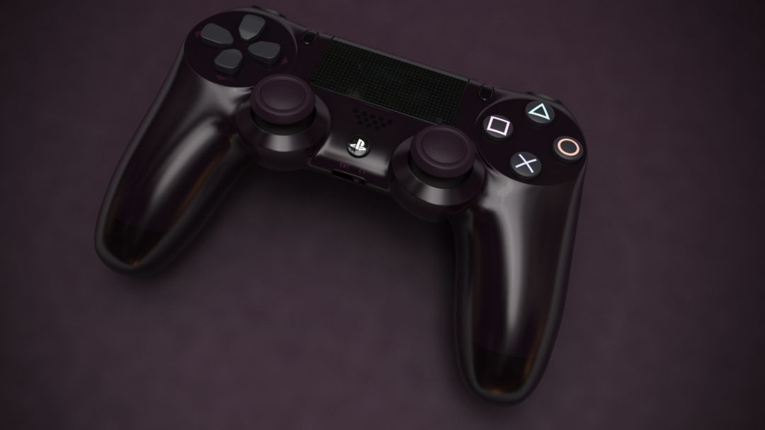 Alternative Playstation 4 Controller Product Visualization