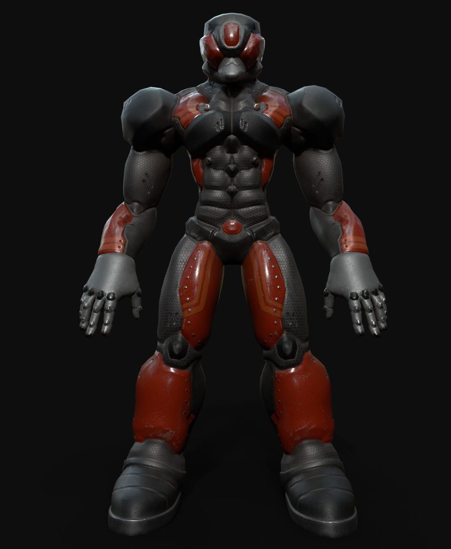 Low poly character (Game / VR ready)